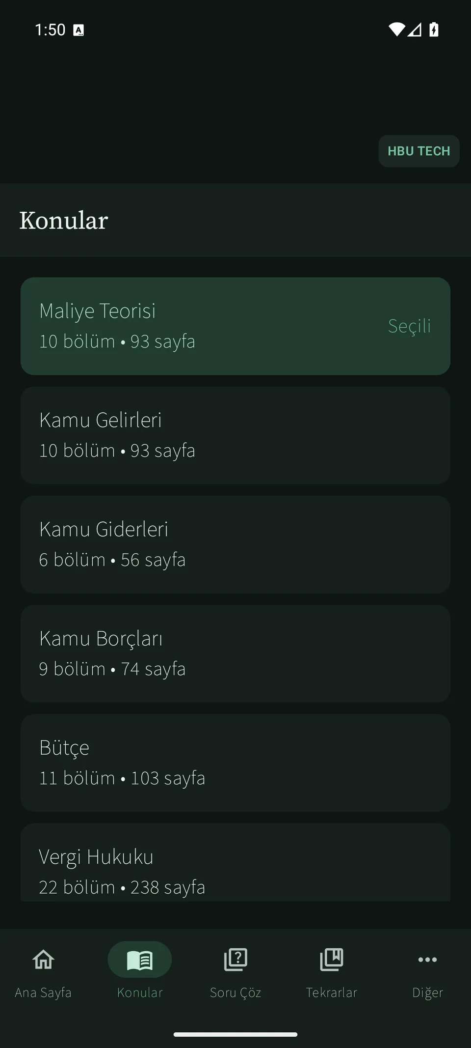 Maliye Alan: Konular