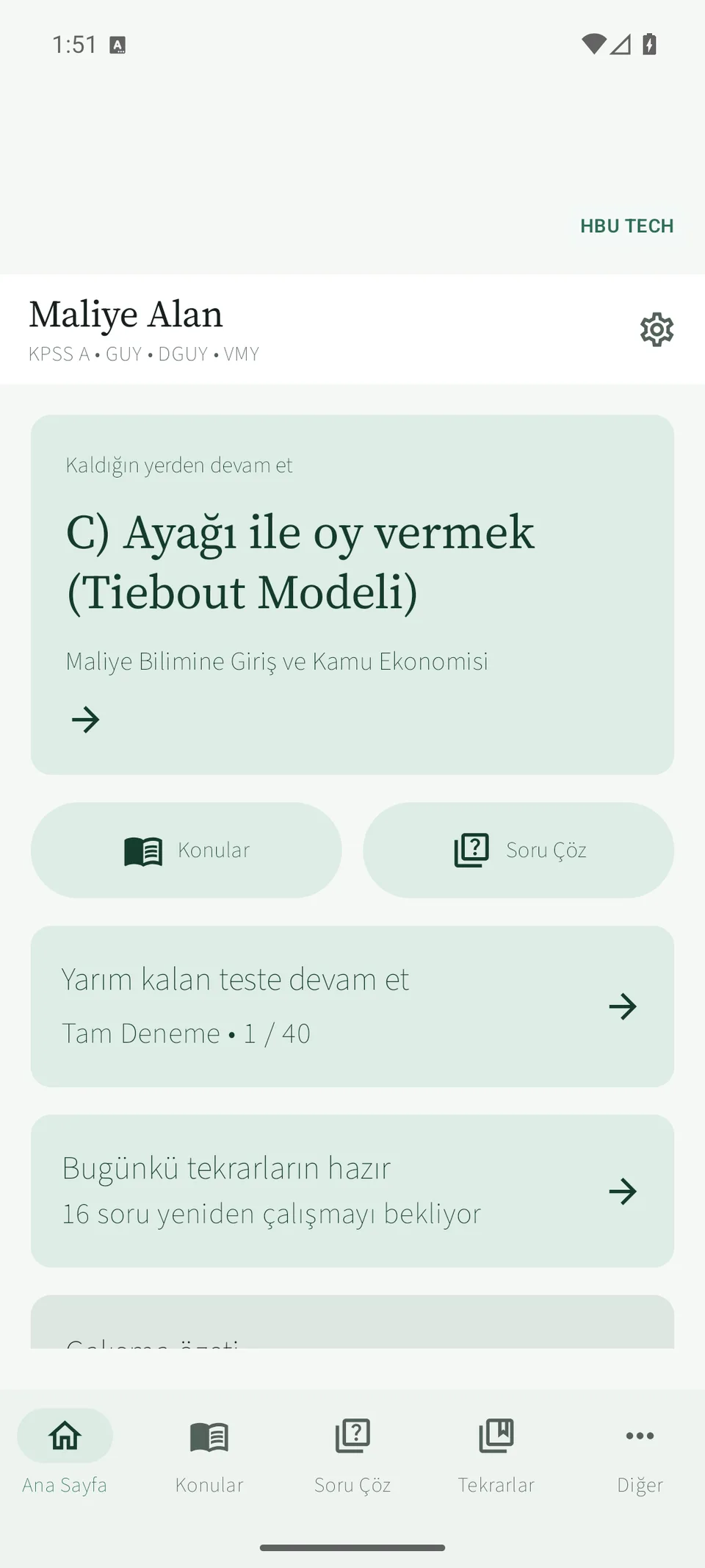 Maliye Alan: Açık tema — ana sayfa